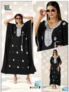 Honey Vol 3 By Blue Hills Fancy Rayon Kaftan Style Kurti 